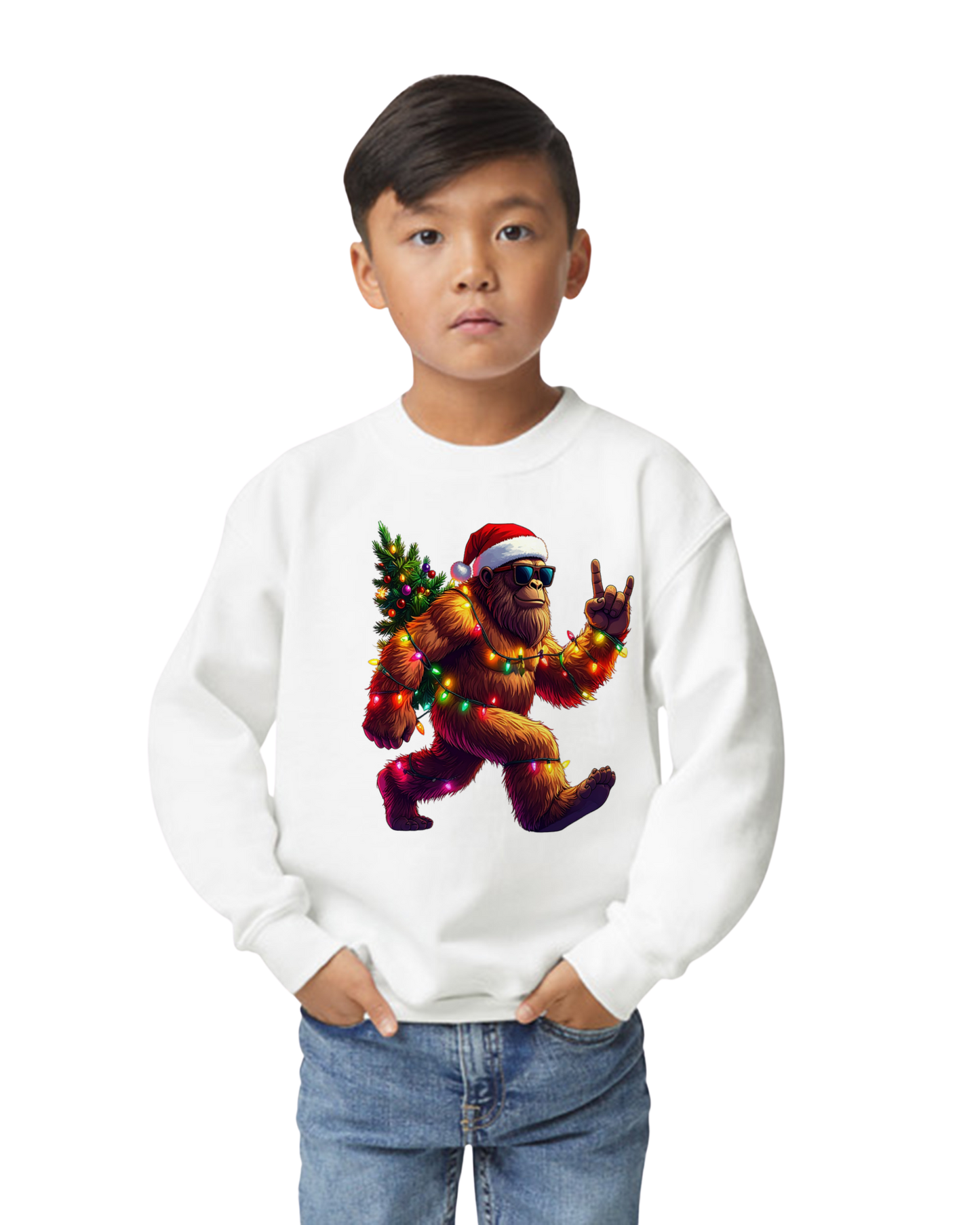Sasquatch Christmas Sweatshirt