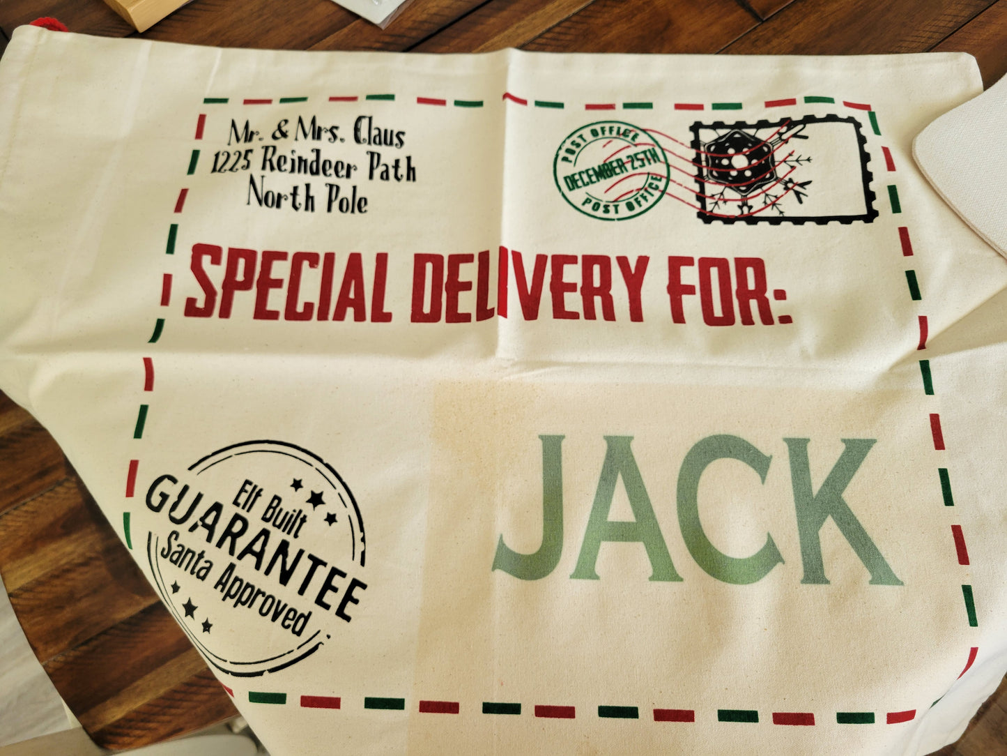 Personalized Santa Sack