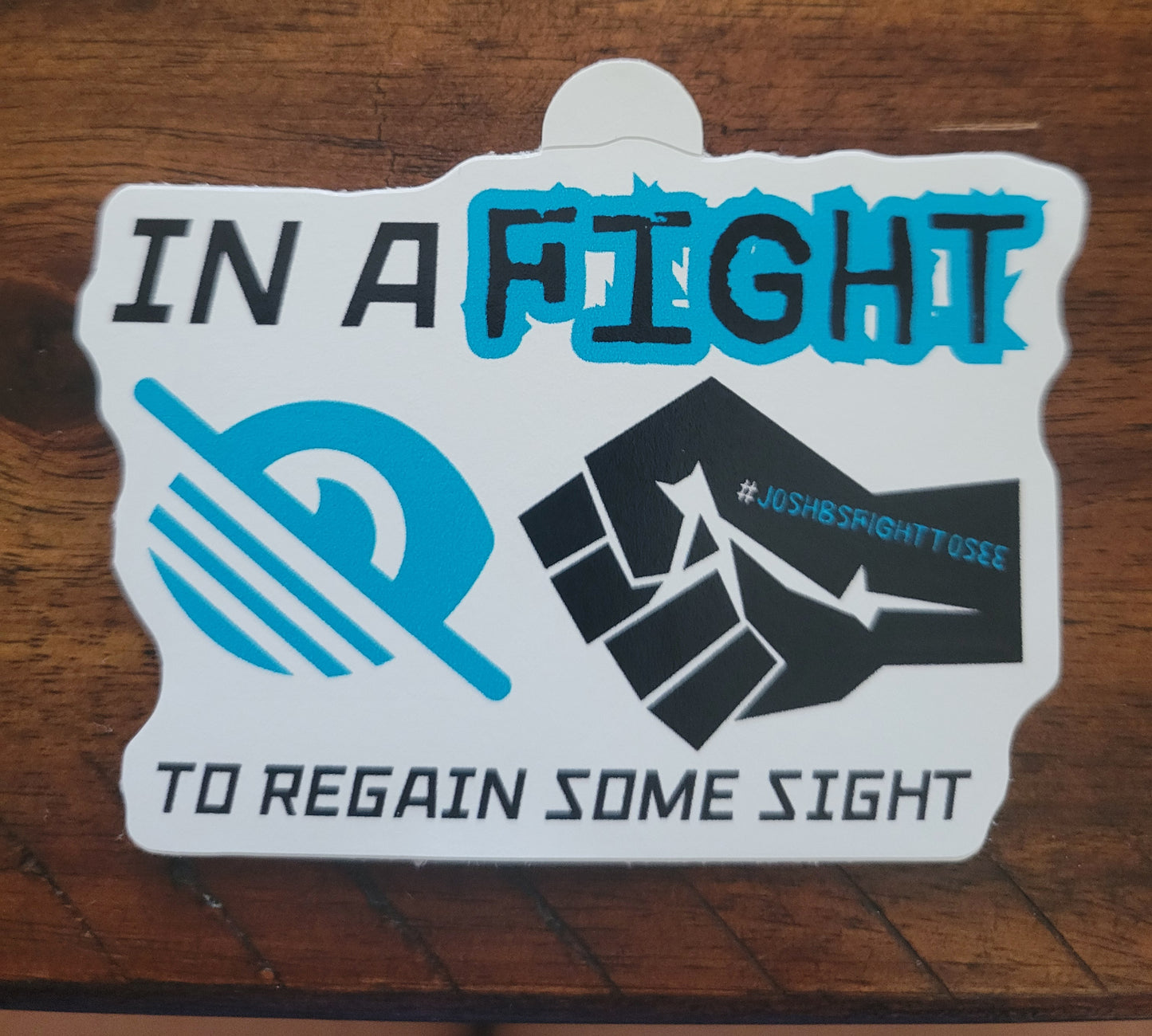 Josh's Fundraiser Vinyl Sticker