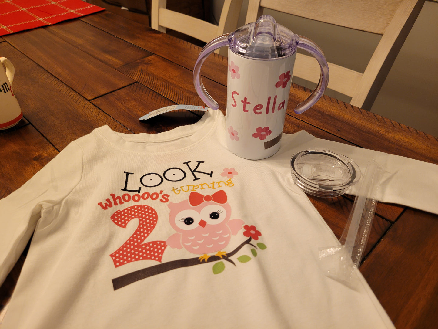 12 oz Sippy Cup/Tumbler