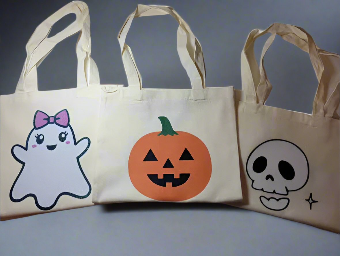 Halloween Canvas Tote