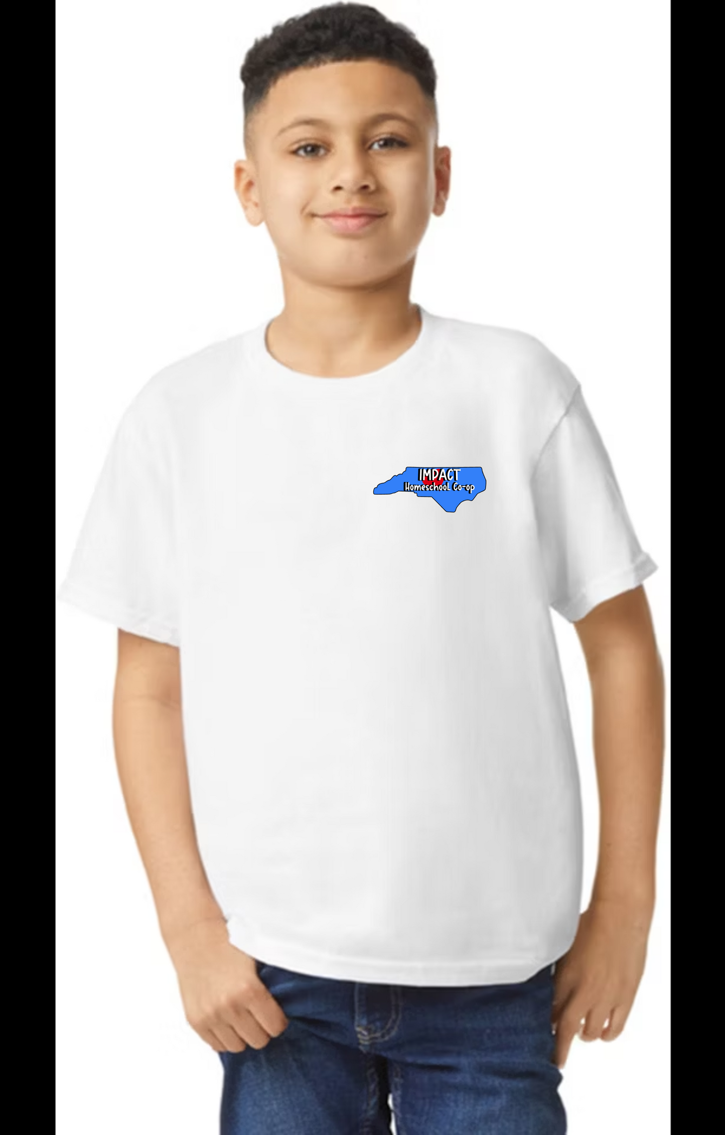 Short Sleeve White IMPACT Shirt