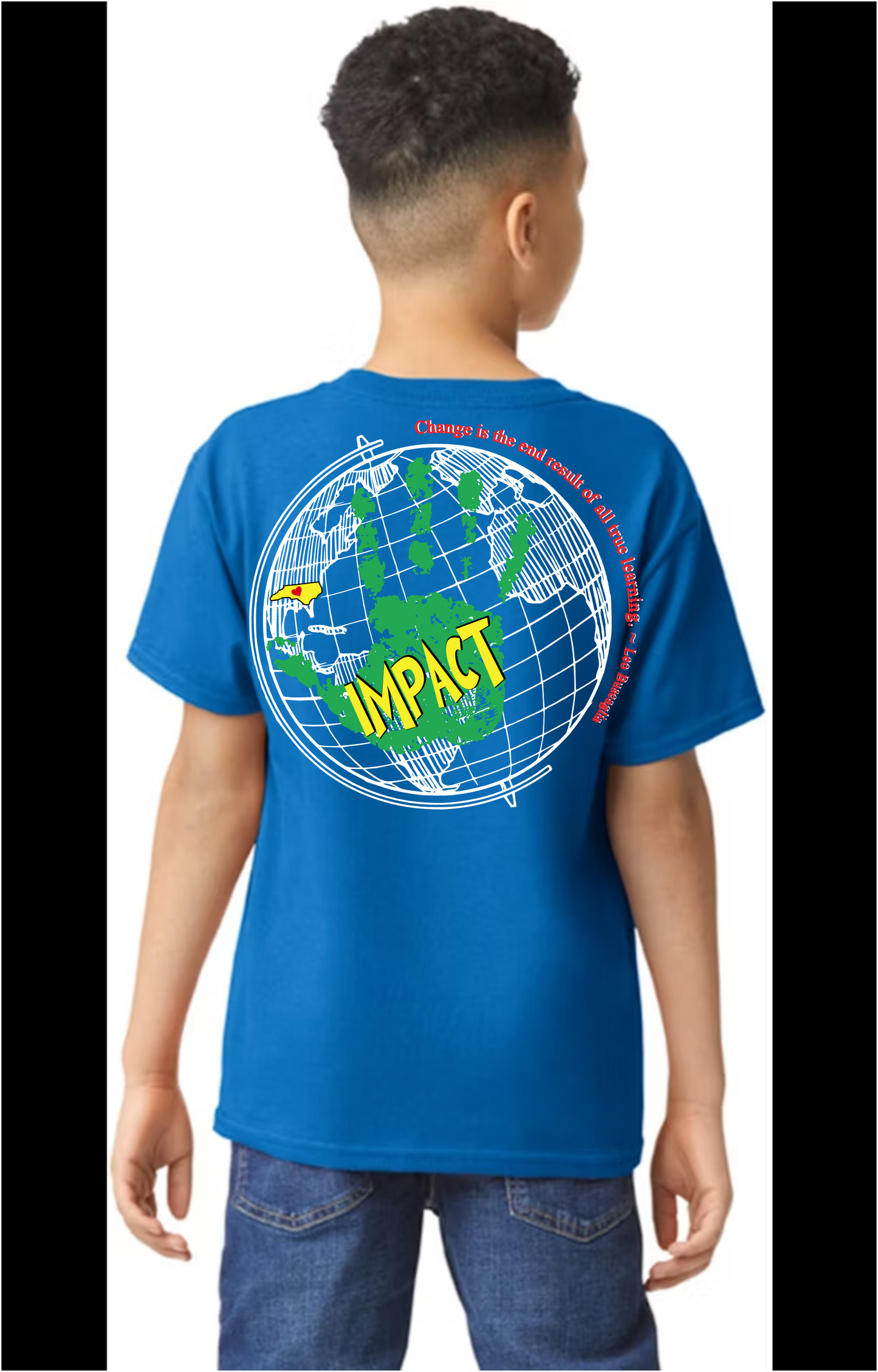 Short Sleeve Blue IMPACT Shirt