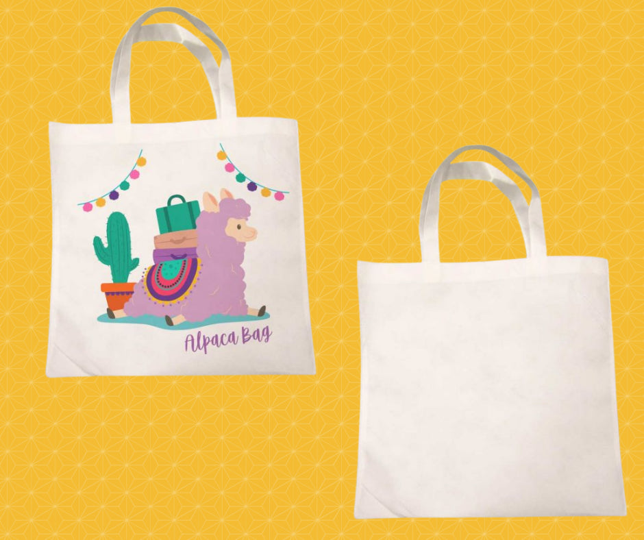 Large Non-Woven Grocery Tote Bag