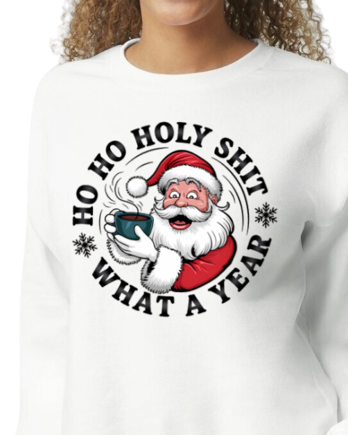 What a Year Christmas Sweatshirt
