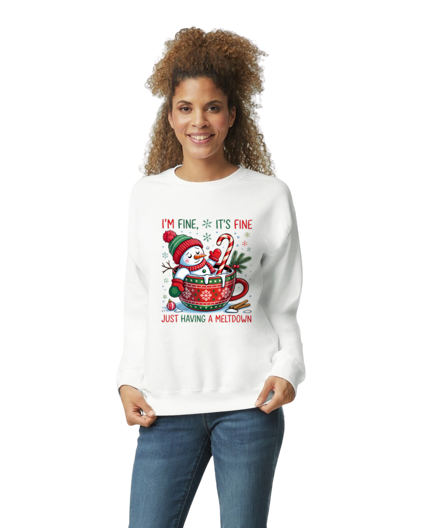 Melt Down Christmas Sweatshirt