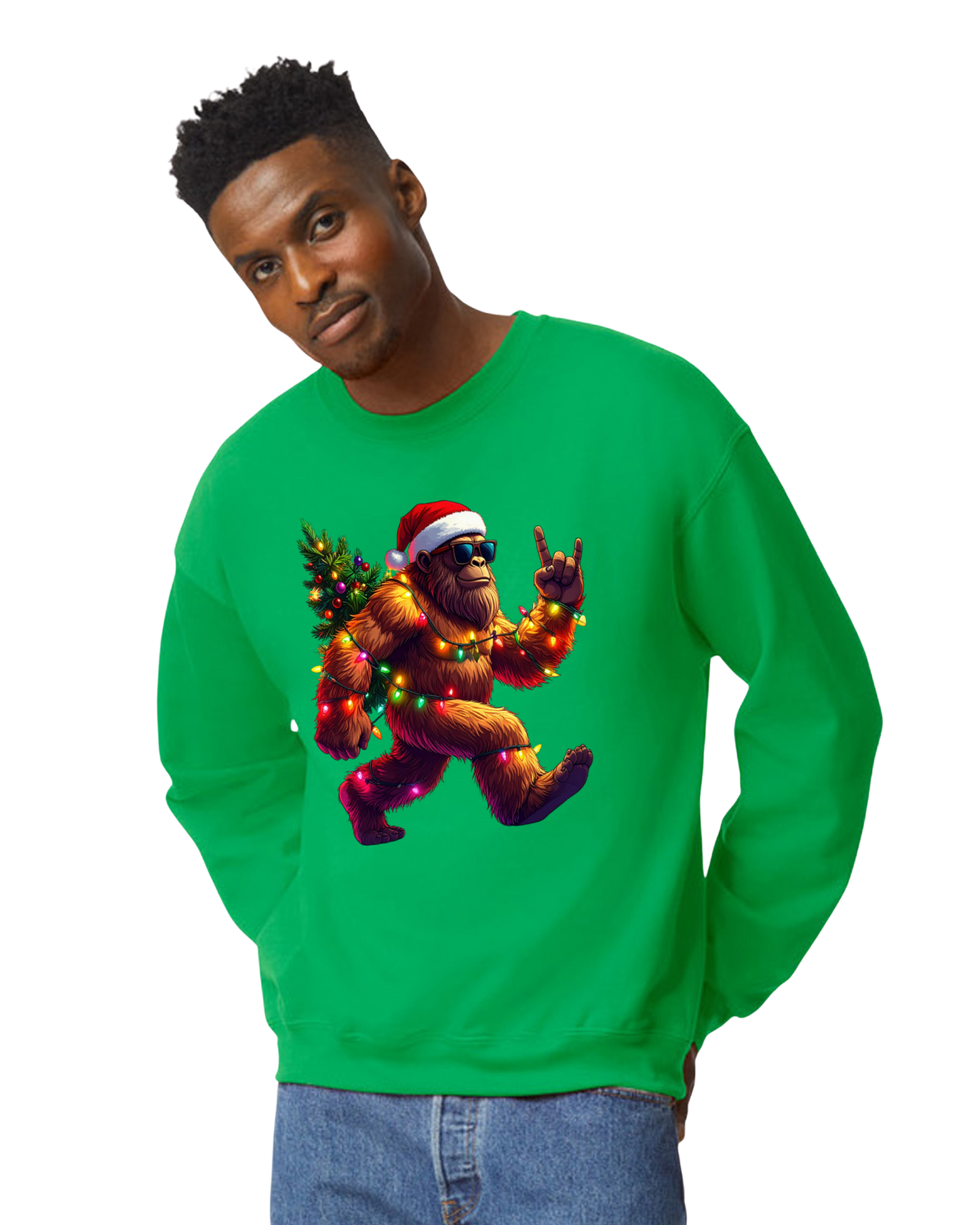 Sasquatch Christmas Sweatshirt
