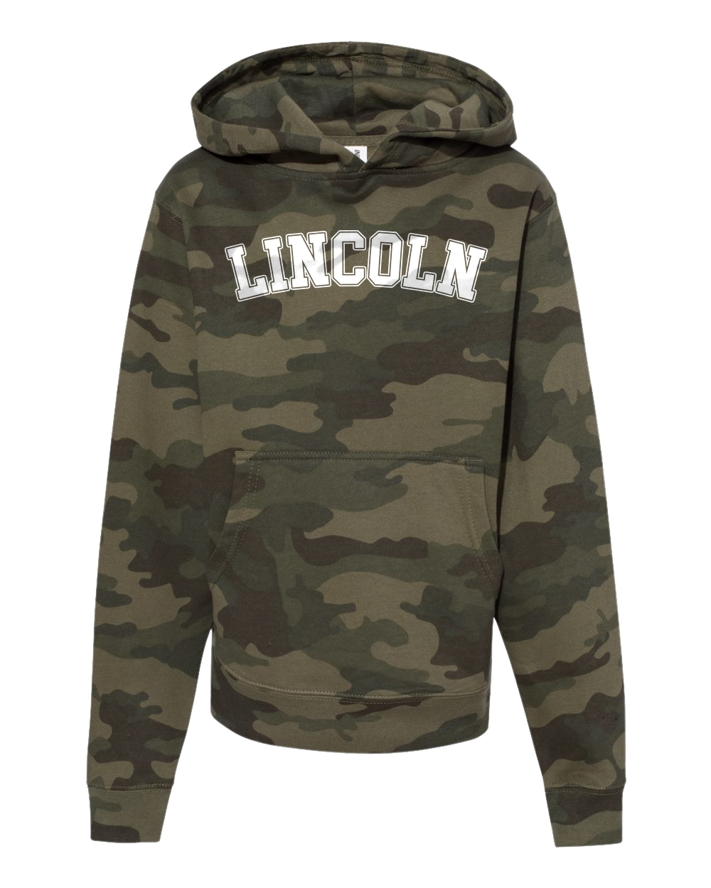 Lincoln Elementary Block Letter Hoodie