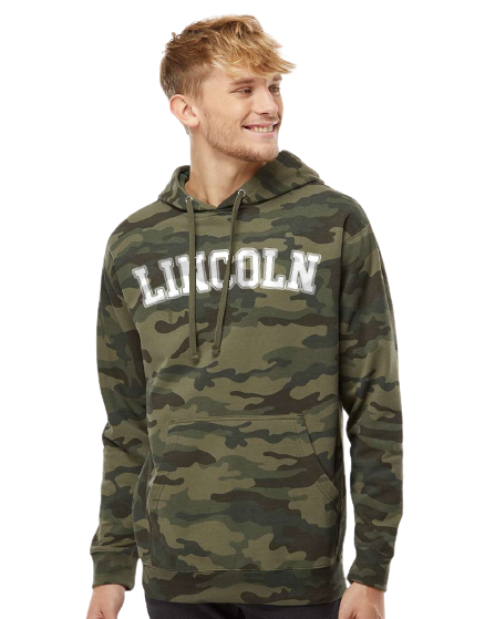 Lincoln Elementary Block Letter Hoodie