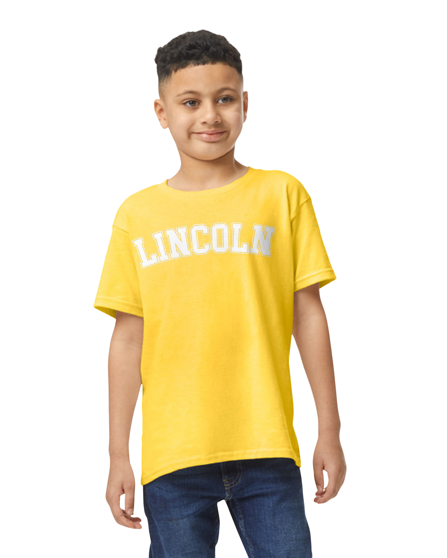 LINCOLN Block Letter T-shirt