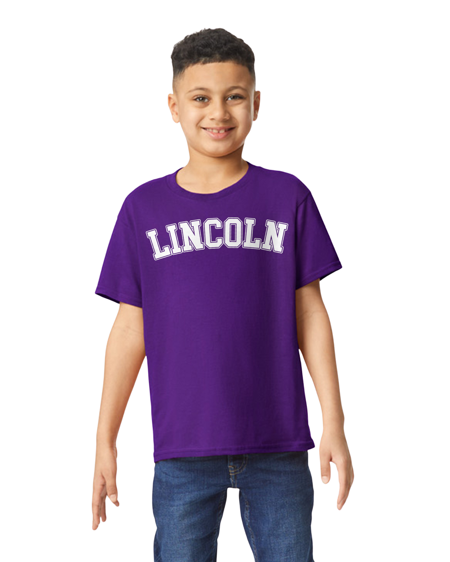 LINCOLN Block Letter T-shirt
