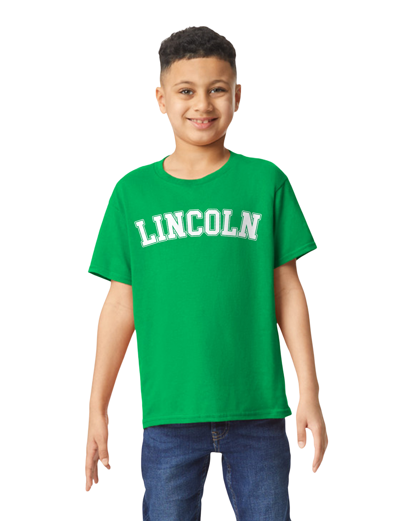 LINCOLN Block Letter T-shirt