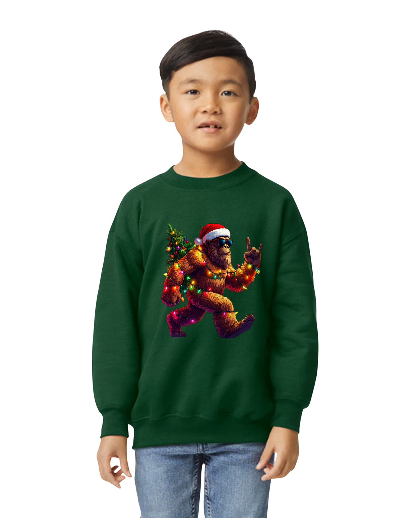 Sasquatch Christmas Sweatshirt