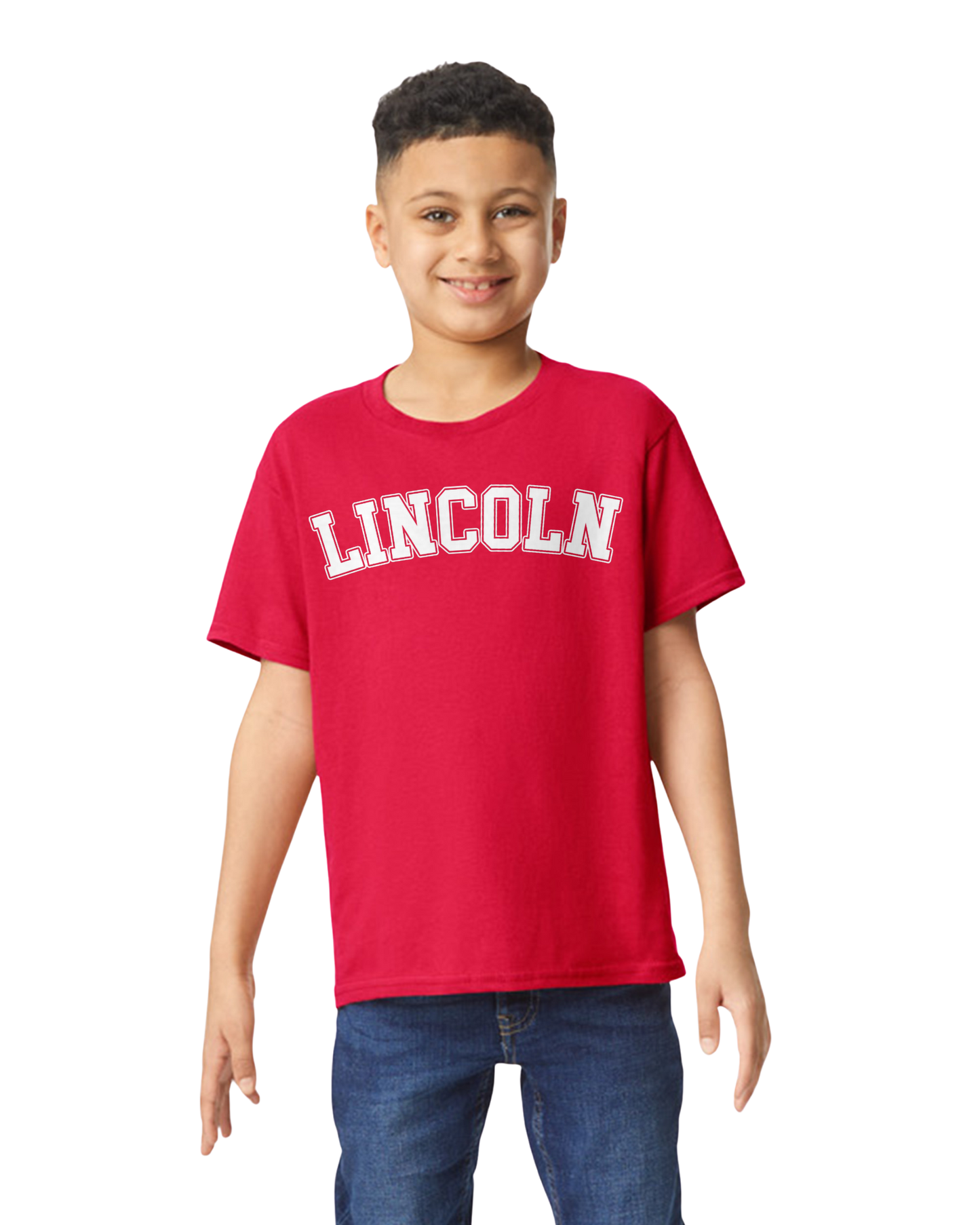LINCOLN Block Letter T-shirt