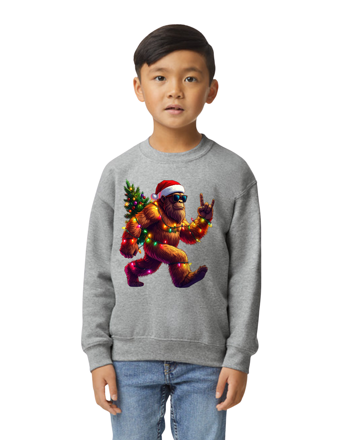 Sasquatch Christmas Sweatshirt