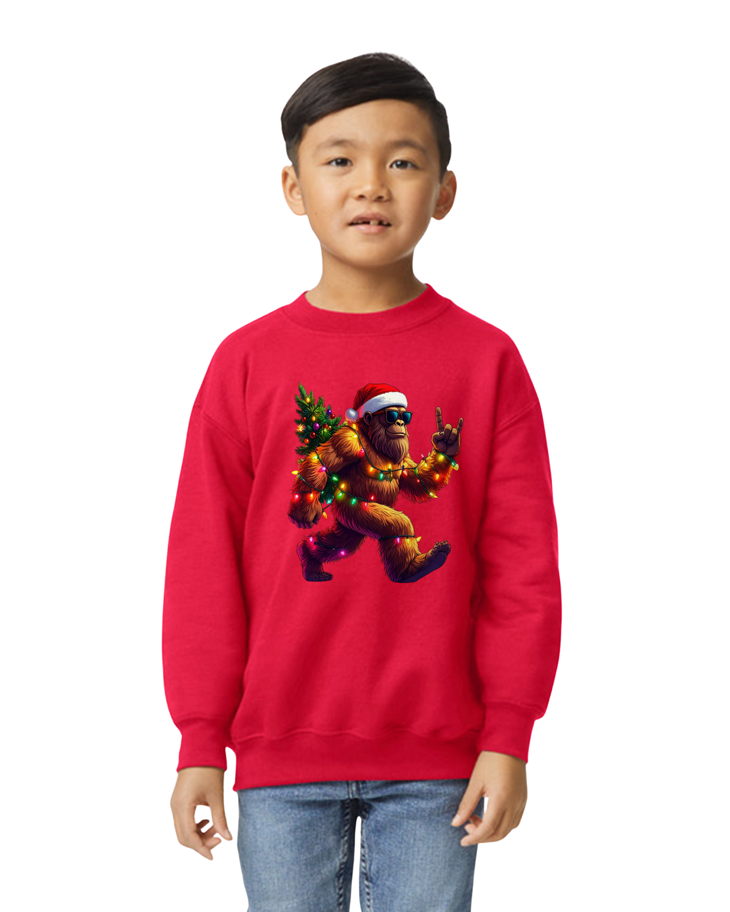 Sasquatch Christmas Sweatshirt