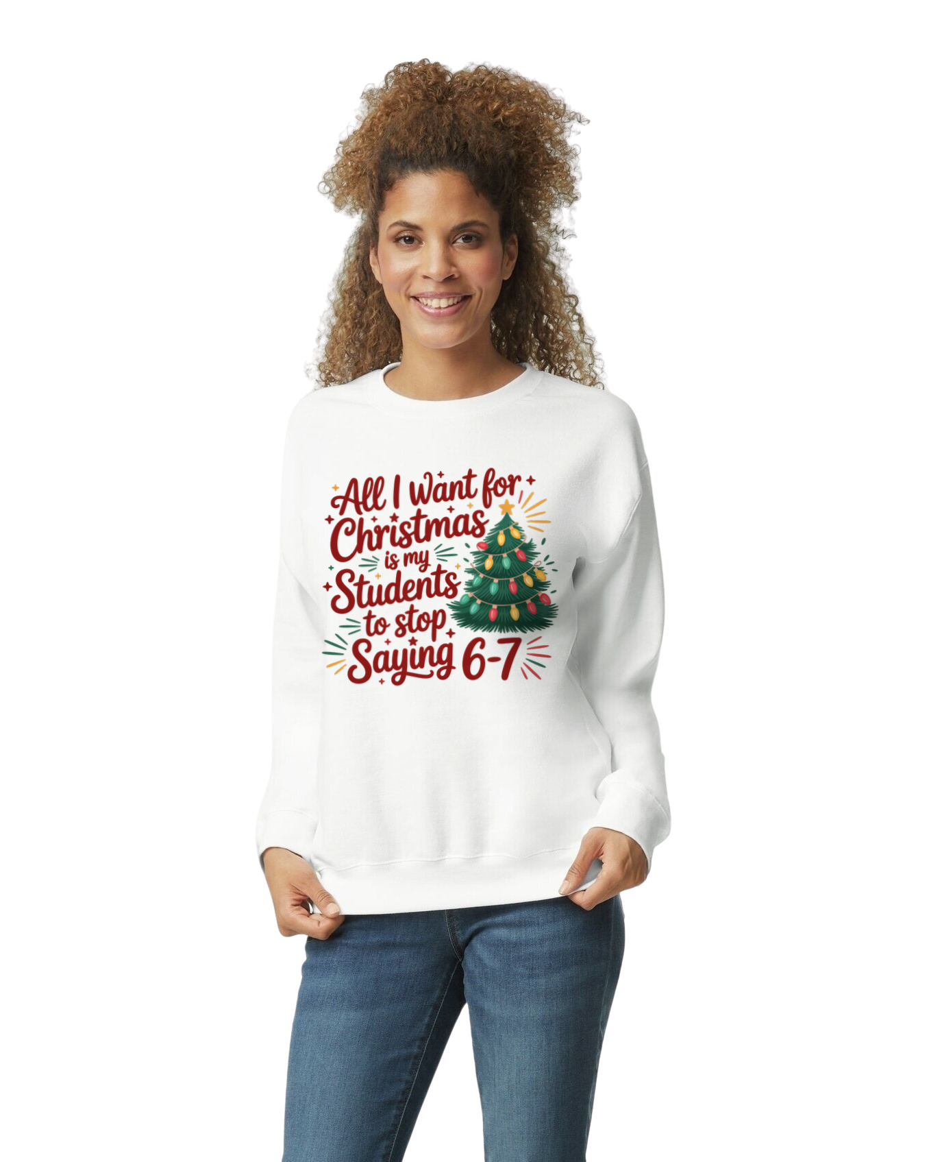 Teacher Christmas Wish Sweatshirt