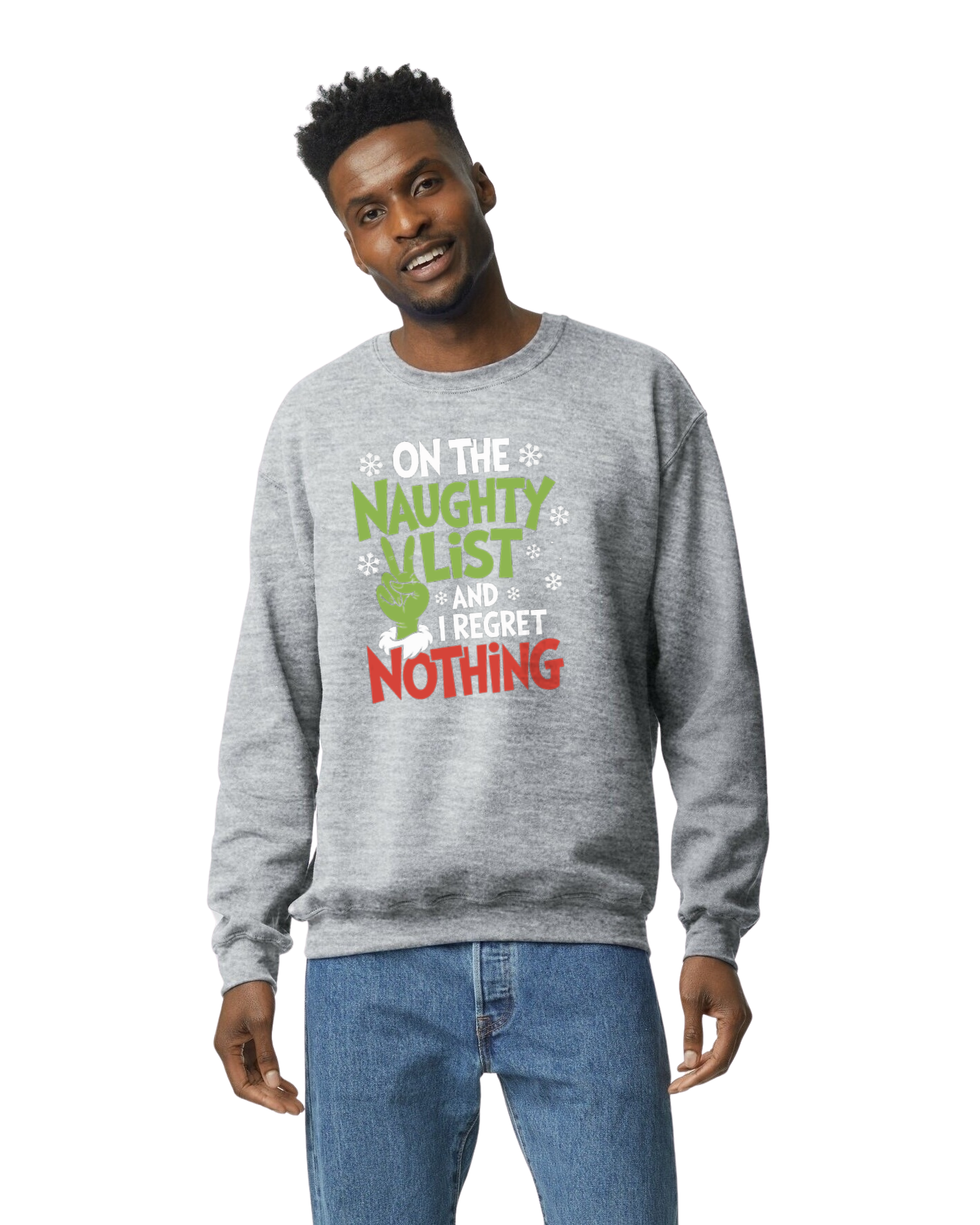 Regret Nothing Christmas Sweatshirt