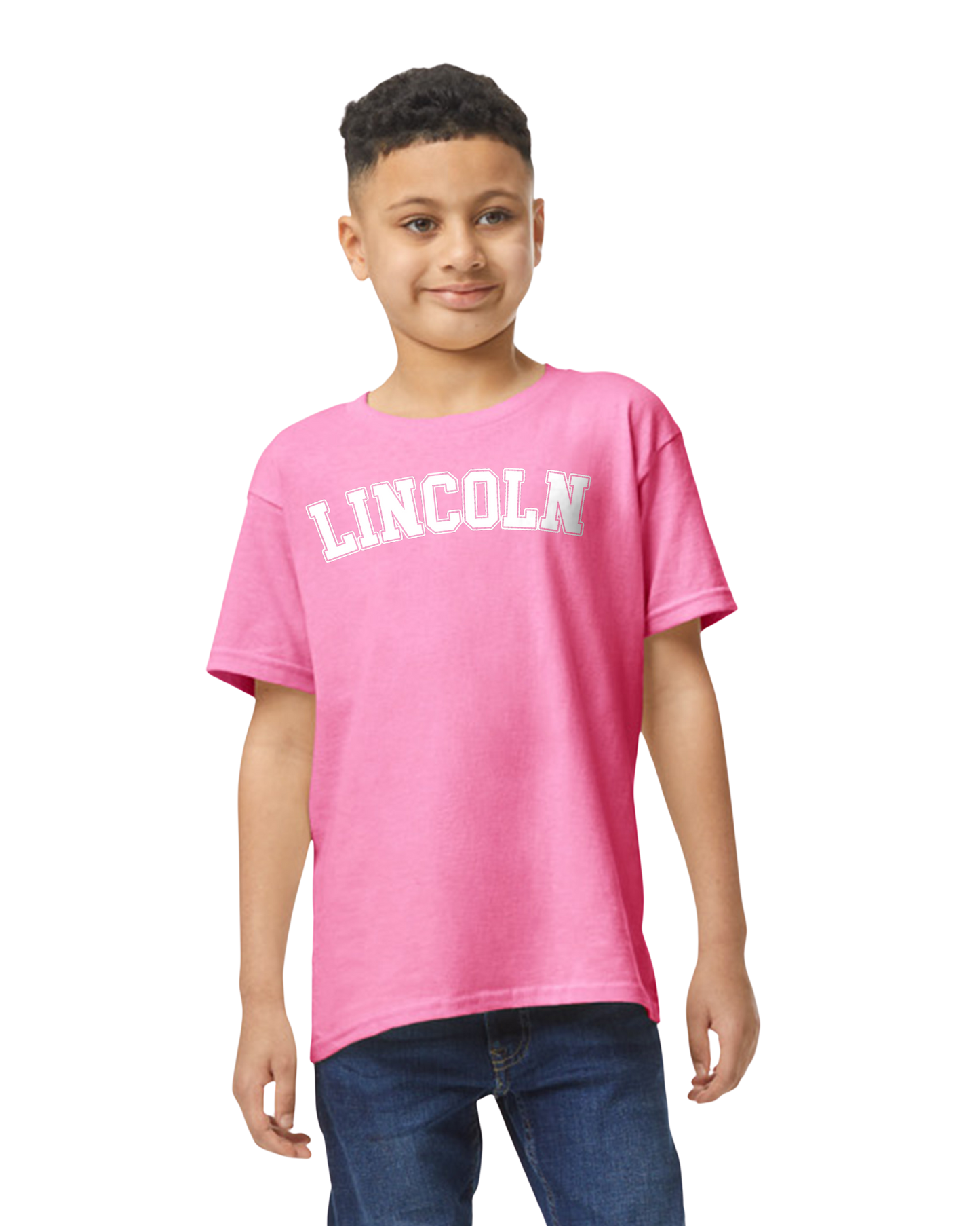 LINCOLN Block Letter T-shirt