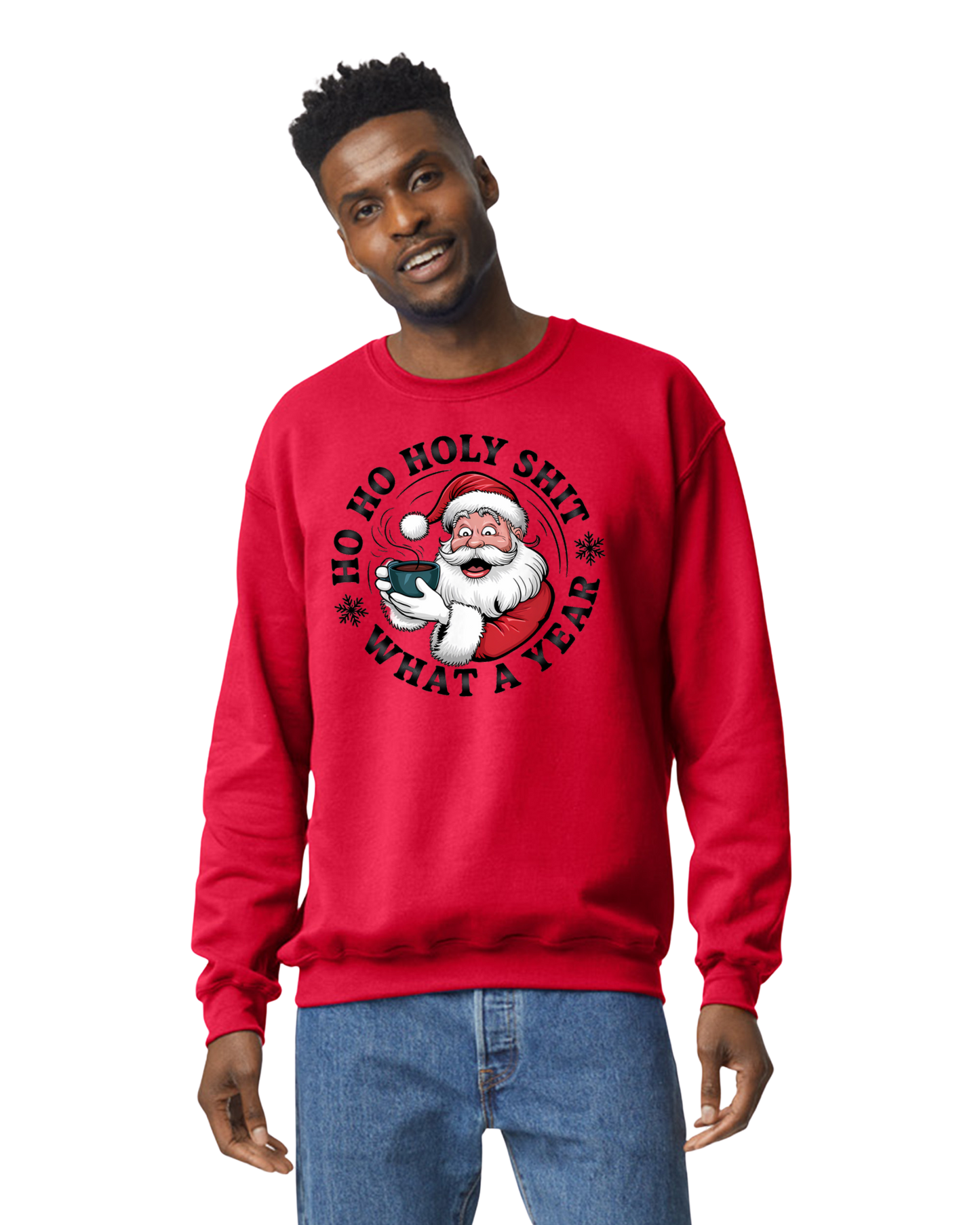 What a Year Christmas Sweatshirt