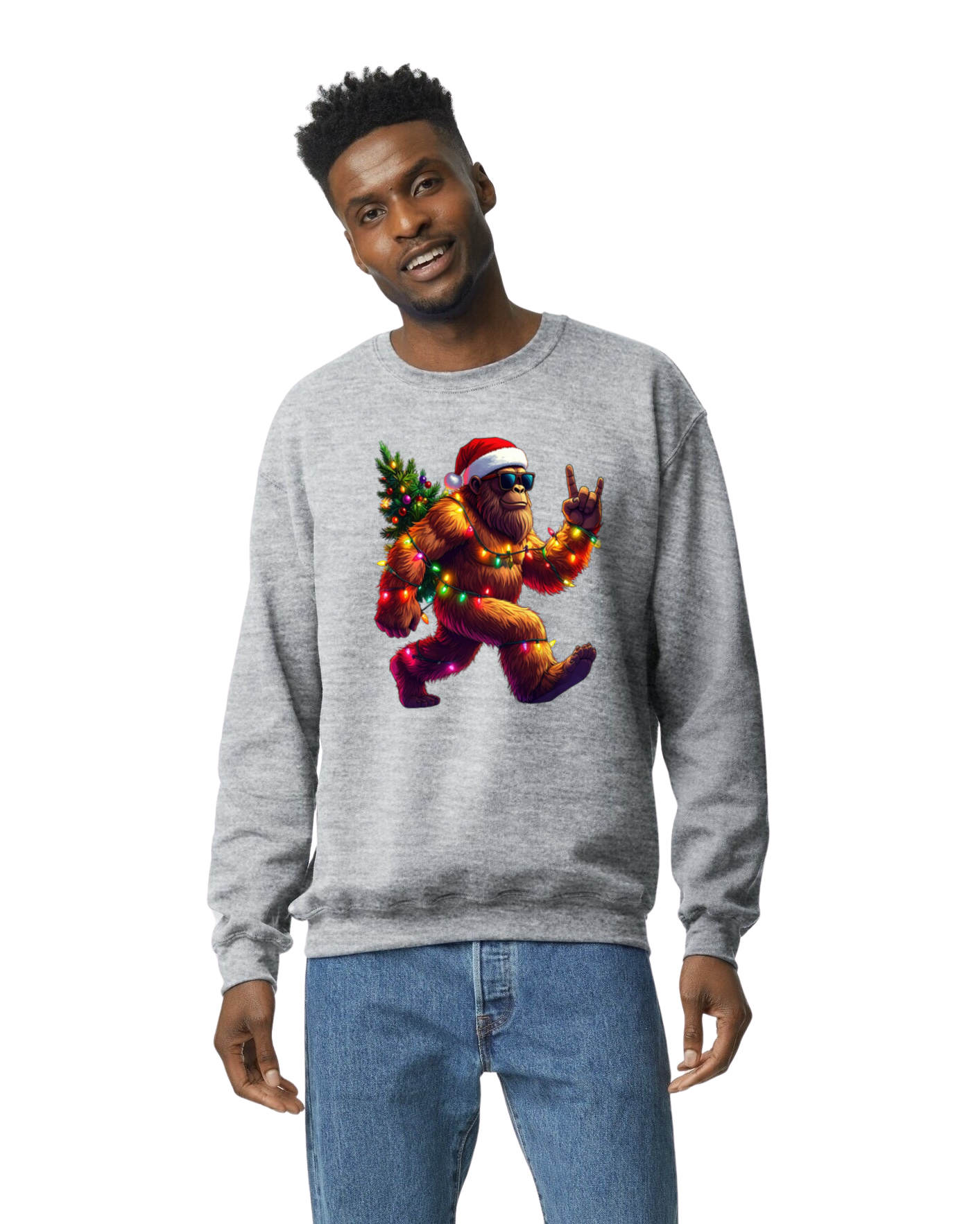 Sasquatch Christmas Sweatshirt