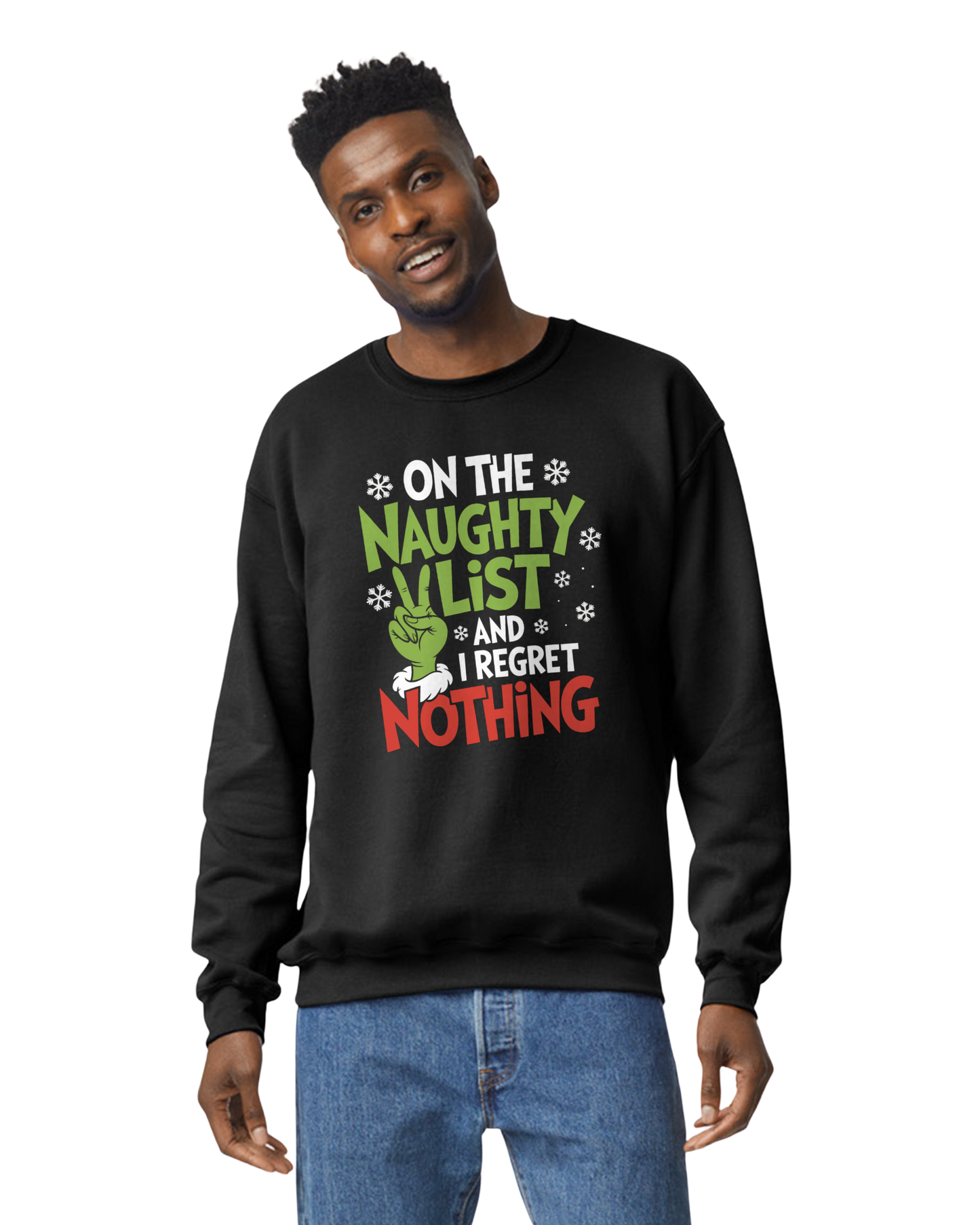 Regret Nothing Christmas Sweatshirt