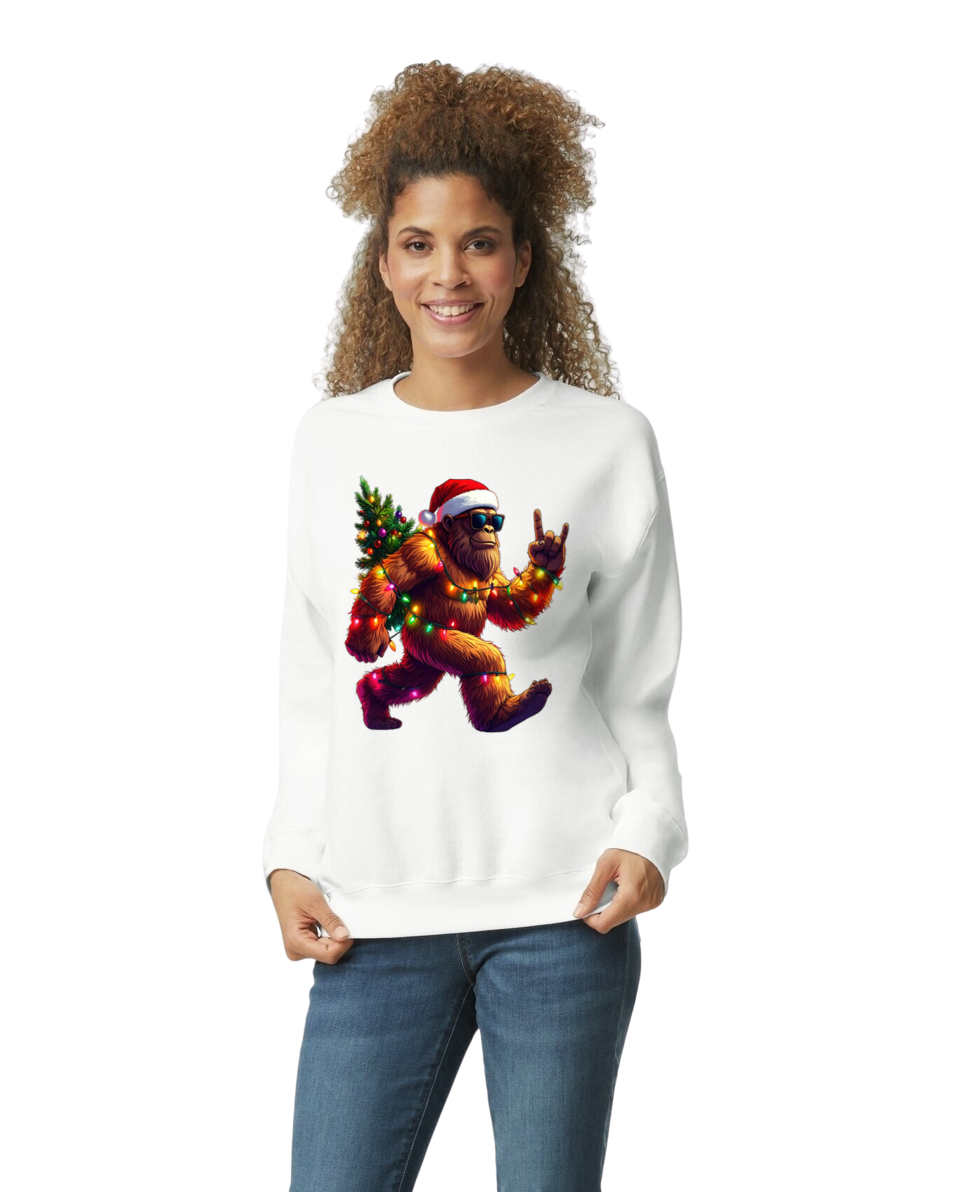 Sasquatch Christmas Sweatshirt