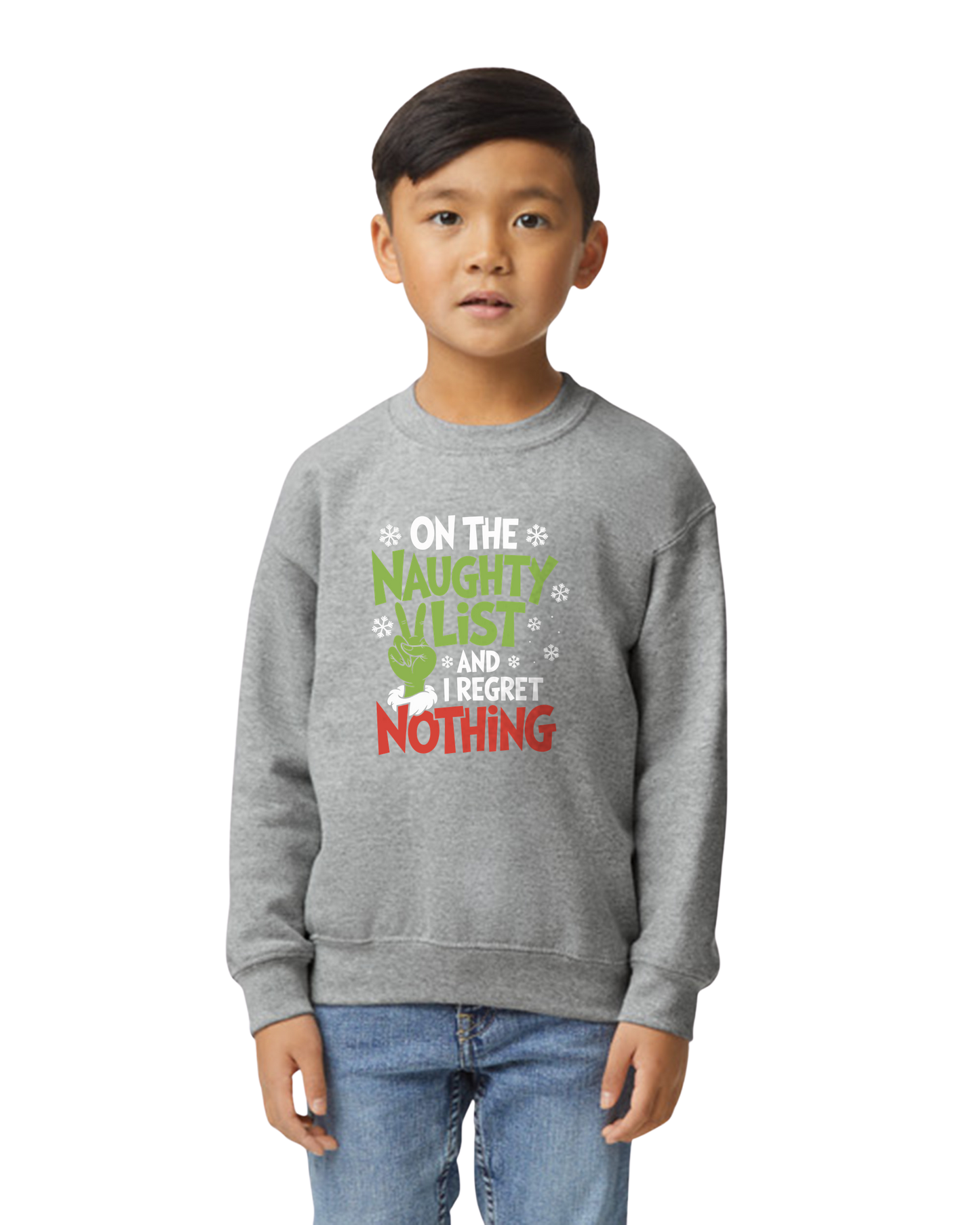 Regret Nothing Christmas Sweatshirt