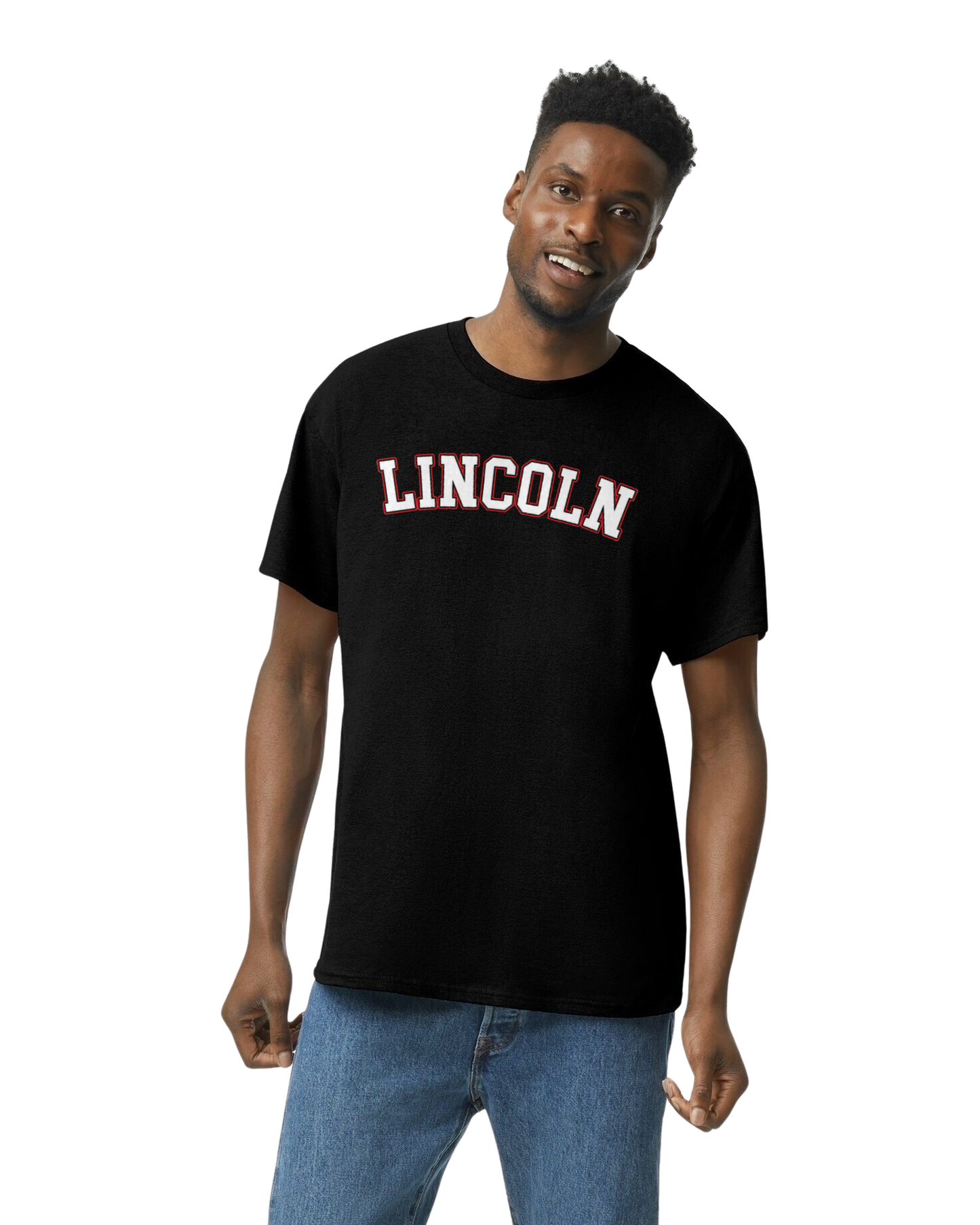 LINCOLN Block Letter T-shirt