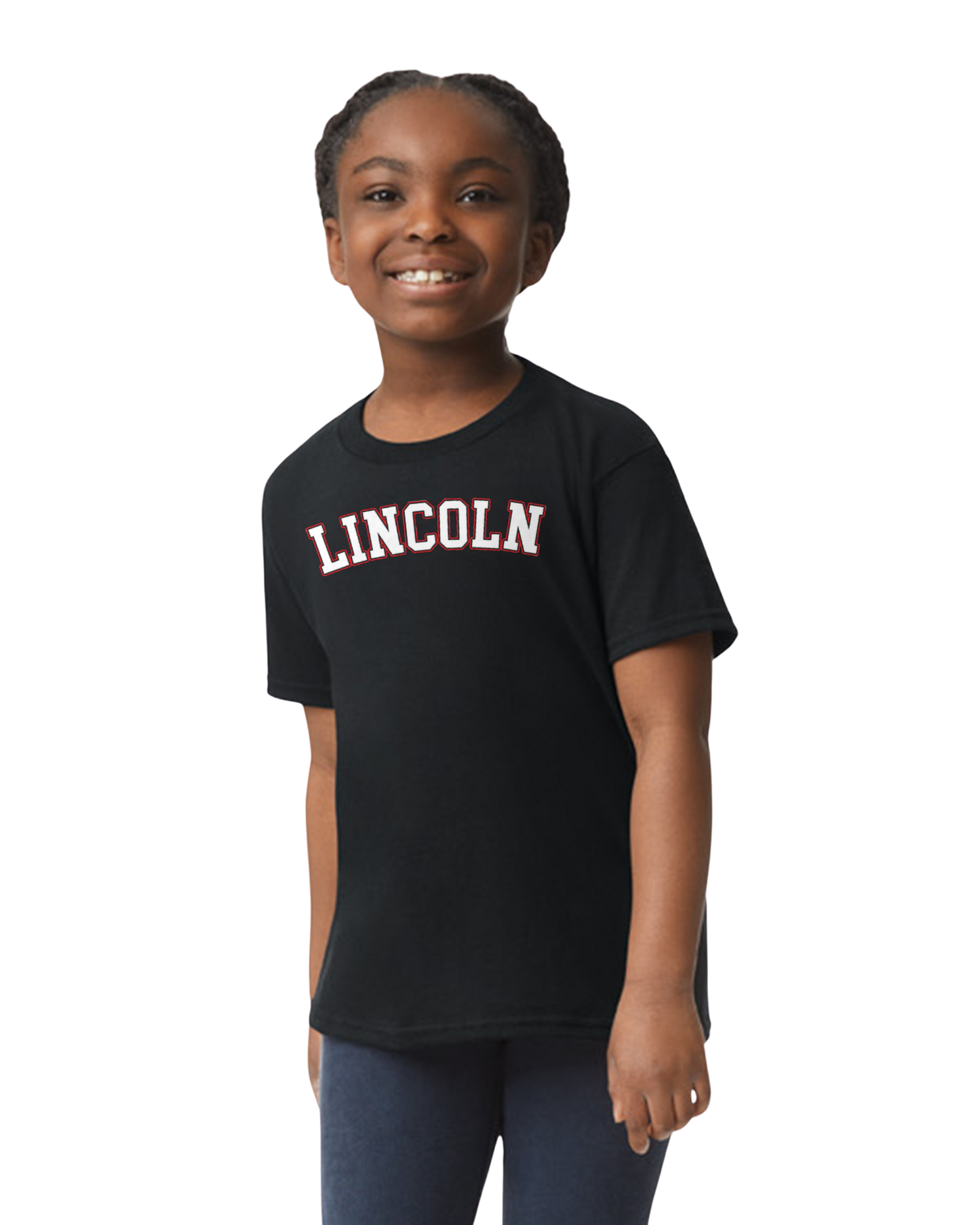 LINCOLN Block Letter T-shirt