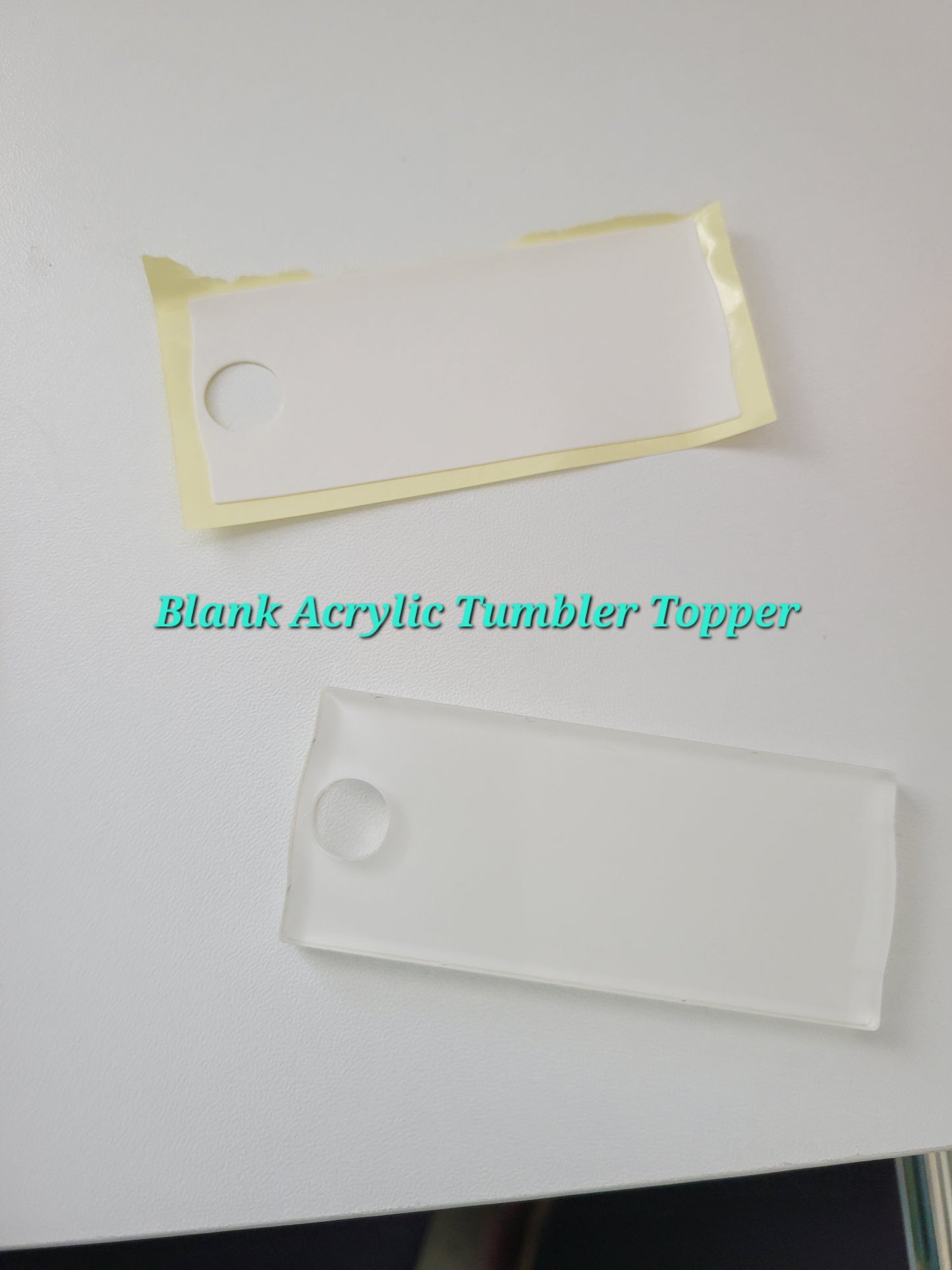 Acrylic plates for 40 oz Tumblers