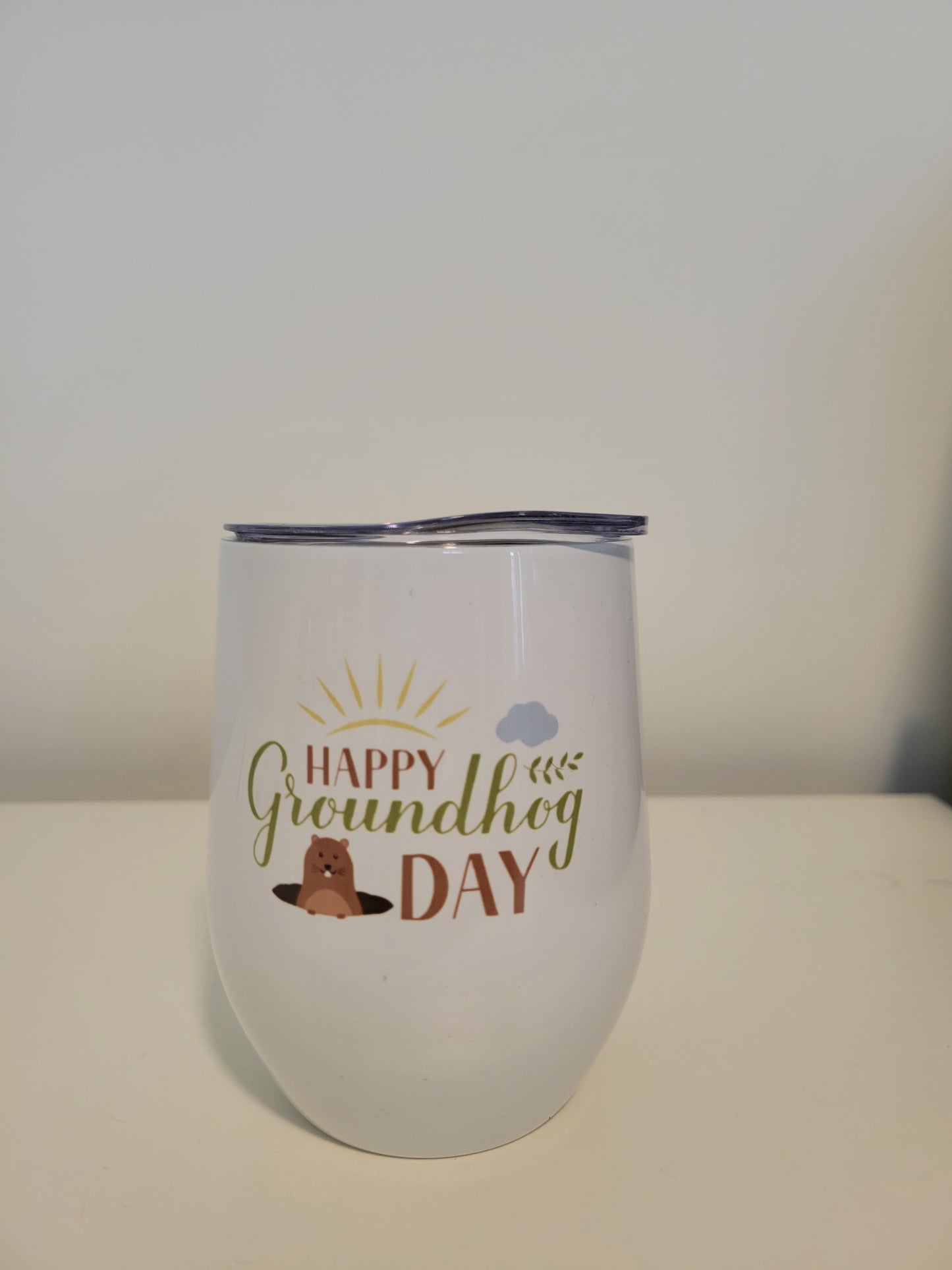 12 oz Stainless Steel Stemless Wine Cup