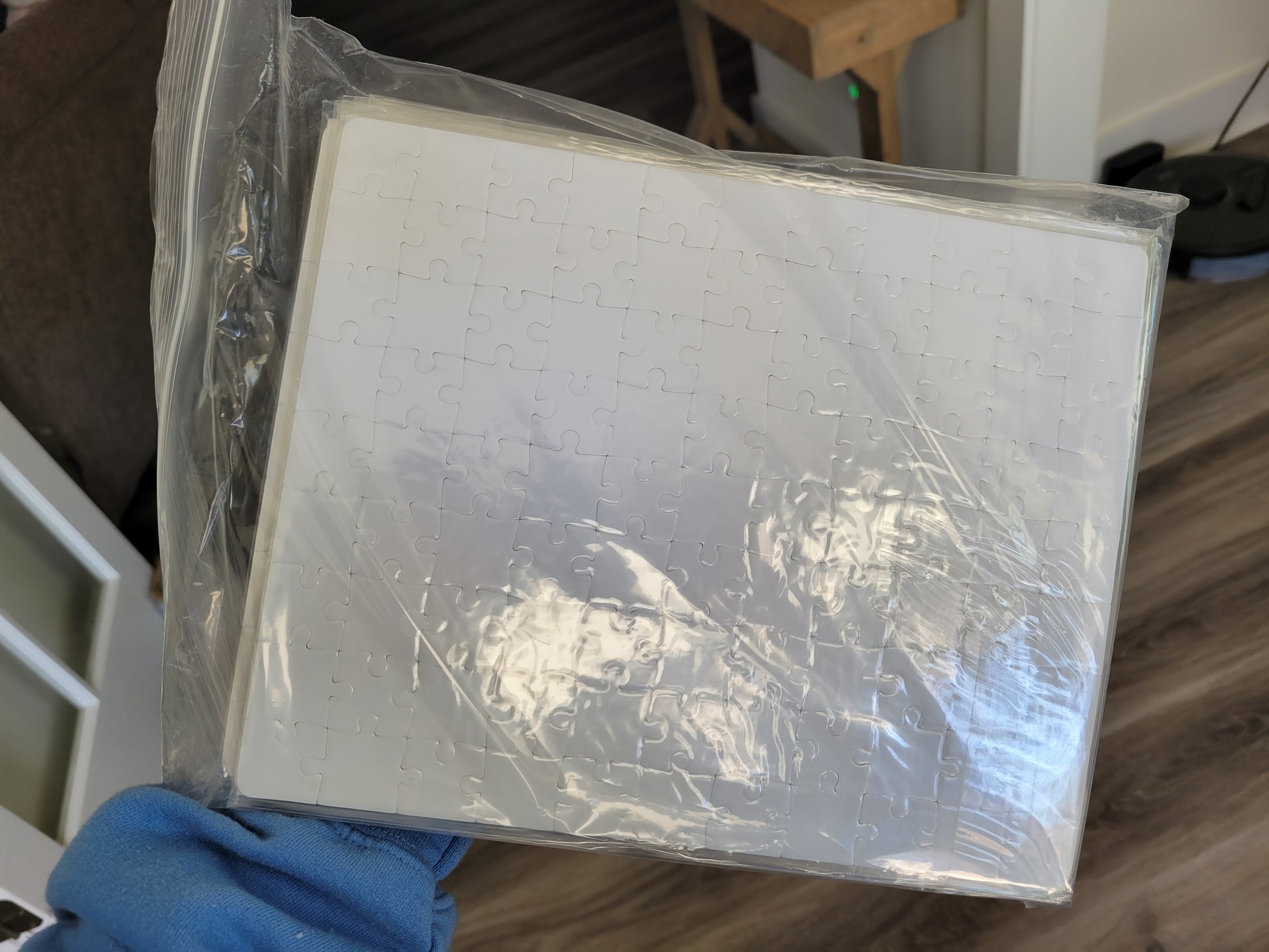 Blank puzzle