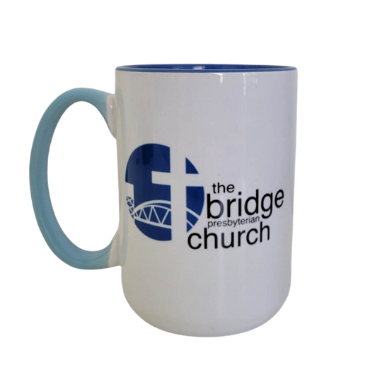 The bridge Presbyterian Church 15 oz Coffee Mug