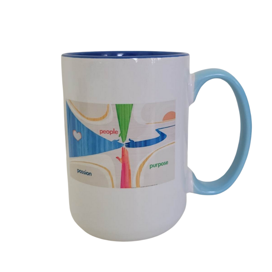 The bridge Presbyterian Church 15 oz Coffee Mug