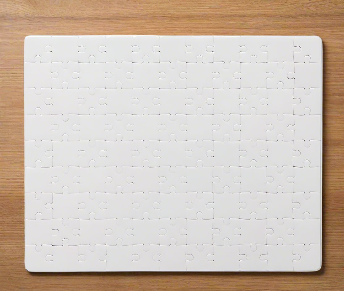 99 piece blank puzzle